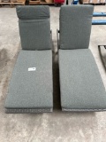 2PC GARDINETTA OUTDOOR PATIO LOUNGE CHAIRS