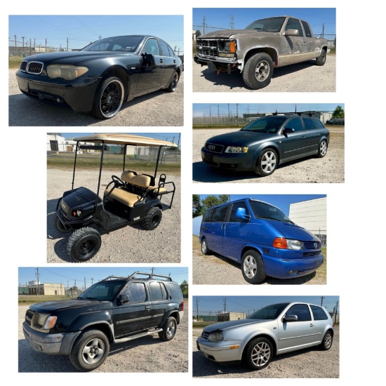 BANKRUPTCY & CONSIGNMENT VEHICLES , GOLFCART