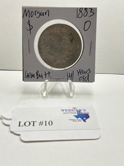 1883-O MORGAN SILVER DOLLAR