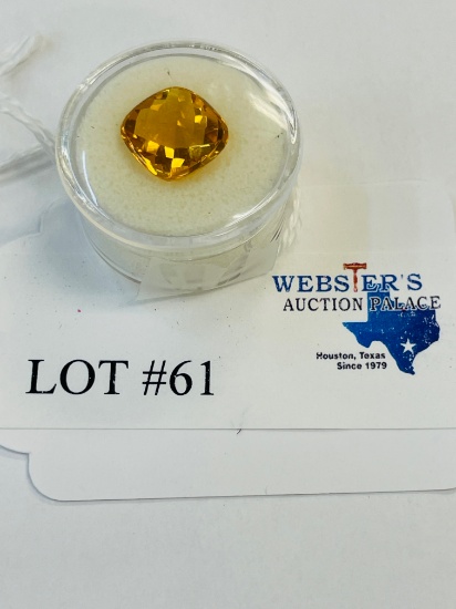 6.30CT NATURAL CITRINE STONE