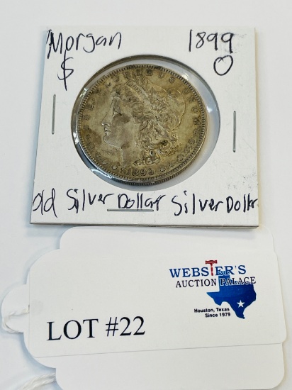 1899-O MORGAN SILVER DOLLAR