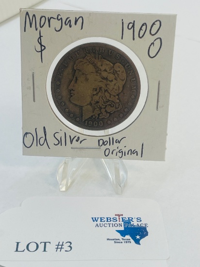 1900-O MORGAN SILVER DOLLAR