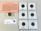 7PC INDIAN HEAD CENTS AND 1909 LINCOLN CENT