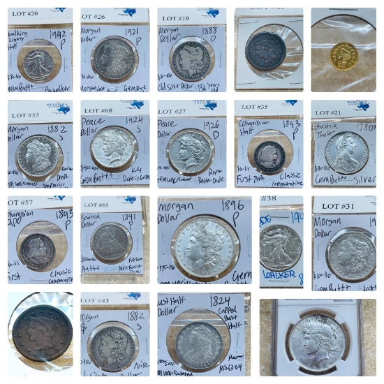 HUGE COIN AUCTION