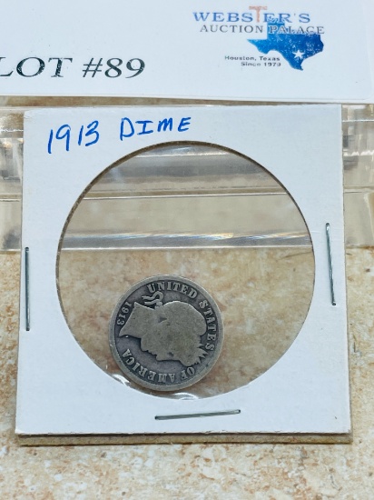 1913 SILVER DIME