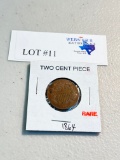 1864 TWO CENT PIECE