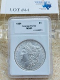 1884 MS-63 MORGAN SILVER DOLLAR
