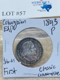 1893-P COLUMBIAN EXPO CLASSIC COMMEMORATIVE FIRST TYPE