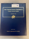 BOOK OF THE US STATES PRESIDENTS COIN COLLECTION 1ST - 21ST PRESIDENT