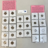 LOT OF WESTAWARD JOURNEY NICKELS, BU JEFFERSON NICKELS AND BU ROOSEVELT DIMES