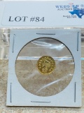 1858 1/2 CALIFORNIA GOLD