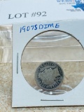 1907-S SILVER DIME