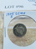 1905-S SILVER DIME