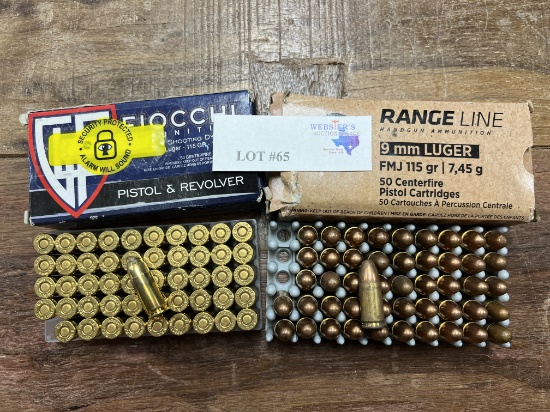 LOT OF 9MM LUGER