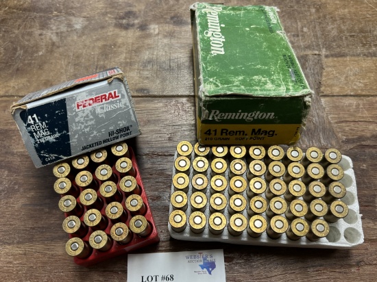 LOT OF 41 REM MAG