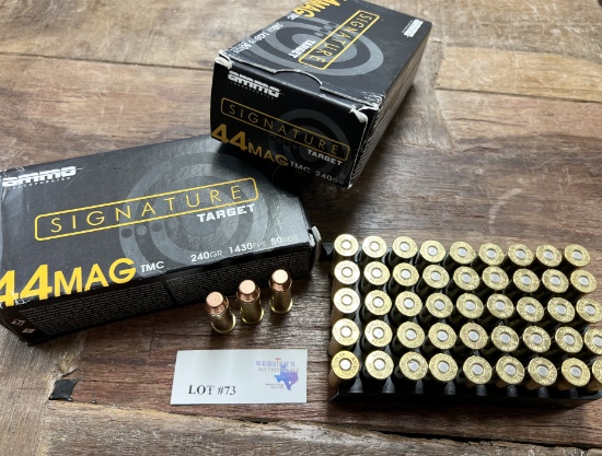 (2) BOXES OF AMMO INC 44 MAG