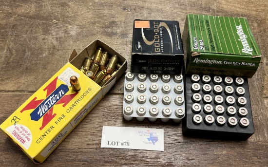 LOT OF .380 AUTO
