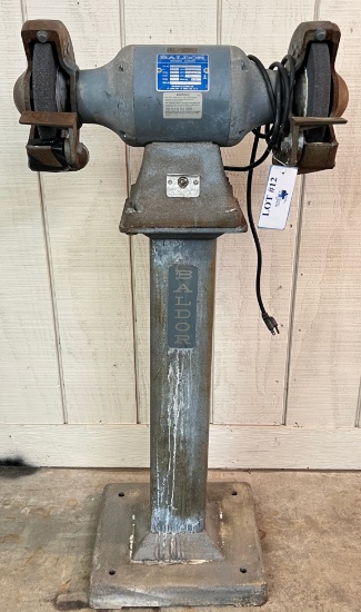 BENCH GRINDER ON STAND