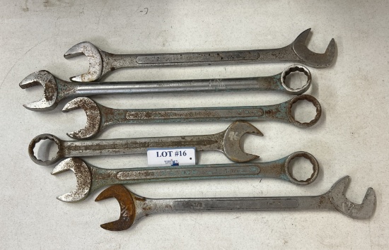 (6) LARGE WRENCHES