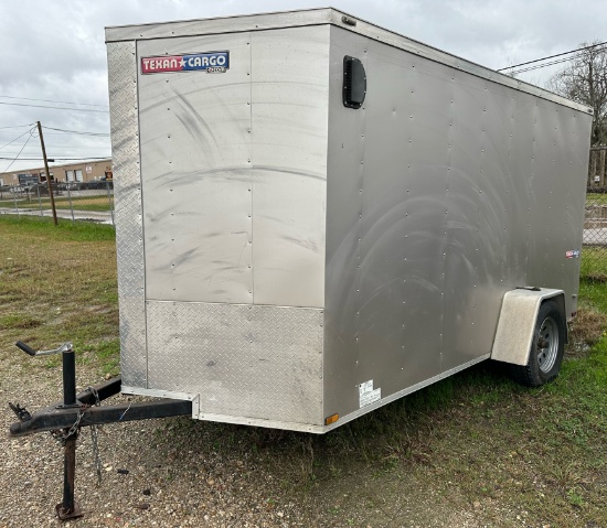 2018 LARK ENCLOSED TRAILER 12'
