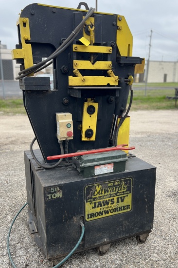 EDWARDS JAWS IV 50-TON IRON WORKER