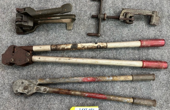 LOT OF BANDING MACHINE TOOLS