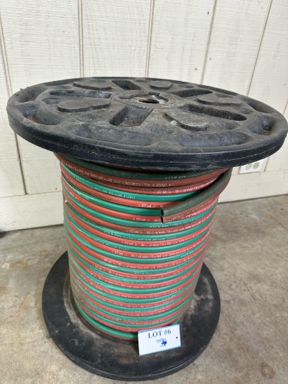 SPOOL OF OXY-ACETYLENE HOSE
