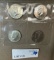 4PC KENNEDY HALF DOLLARS - 1966, 1969, 2000