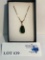 14K YELLOW GOLD CHAIN & OPAL PENDANT W/ APPRAISAL
