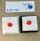 2PC 1.50CT RED OPAL STONES