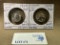 2PC 1954 SILVER WASHINGTON PROOF GEM