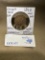 1840 CORONET HEAD CENT SMALL DATE - EF