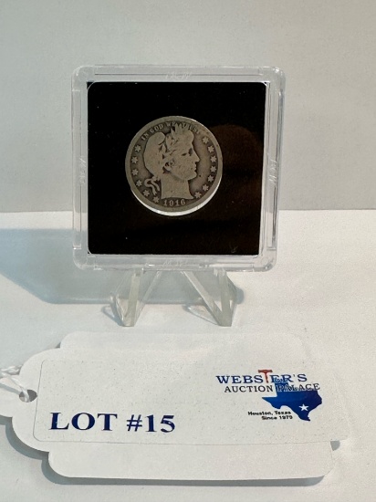 1916 BARBER QUARTER