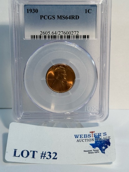 1930 PCGS GRADED 1¢
