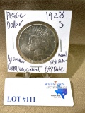 1928-S PEACE SILVER DOLLAR KEY DATE