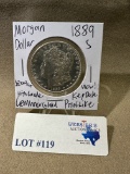 1889-S MORGAN SILVER DOLLAR KEY DATE