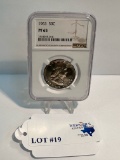 1963 NGC GRADED HALF-DOLLAR