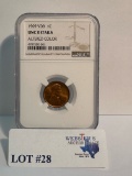 1909 NGC GRADED 1¢