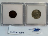 1936 BUFFALO NICKEL &