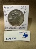 1996-P AMERICAN SILVER EAGLE