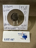 1938-D JEFFERSON NICKEL