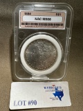 1884 NAC MS-66 MORGAN SILVER DOLLAR