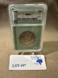 1942 NTC MS-64 SILVER HALF DOLLAR