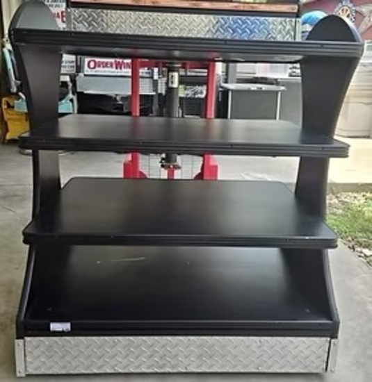 NON REFRIGERATED PRODUCT DISPLAY RACK