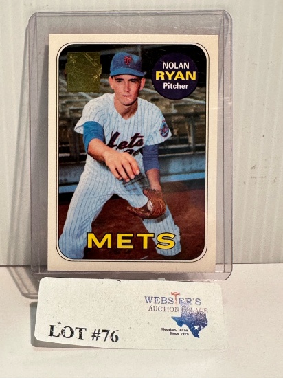 1999 TOPPS NOLAN RYAN COMMEMORATIVE