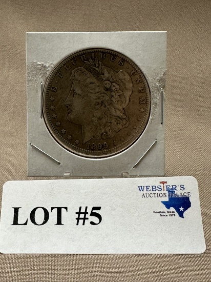 1899-O MORGAN SILVER DOLAR
