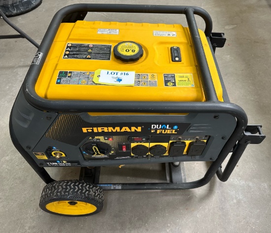 FIRMAN DUAL-FUEL GENERATOR