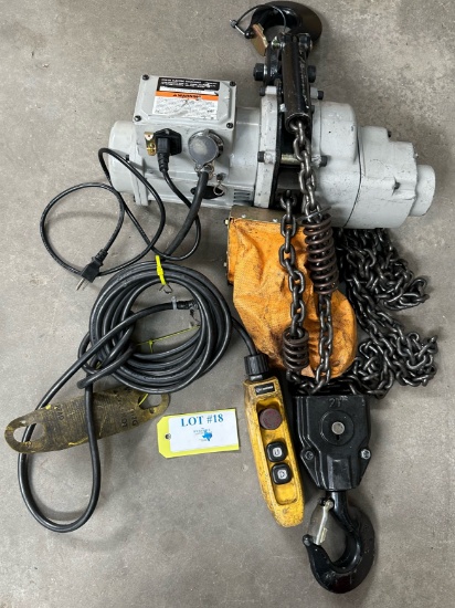 STRONGWAY 4400LB ELECTRIC CHAIN-HOIST