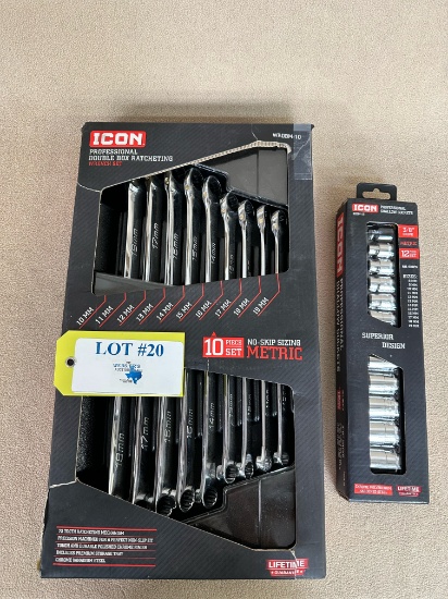 ICON METRIC WRENCH & SOCKET SET