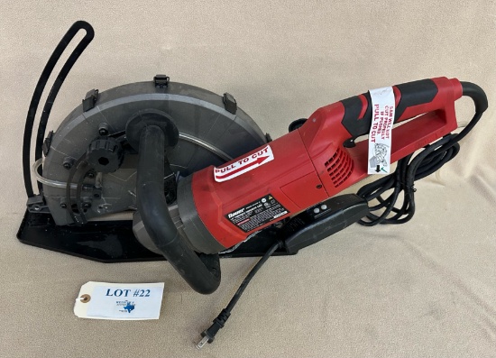 BAUER 14" PORTABLE CONCRETE SAW